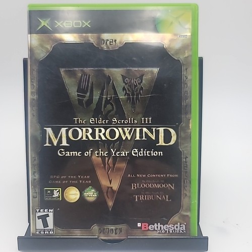 Jeu The Elder Scrolls III : Morrowind Pour Xbox - Version PAL, Bon état