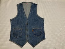 Vintage 1970  s Levi  s Orange Tab Men  s Cowboy/Rodeo 3 Button  52 Vest Small