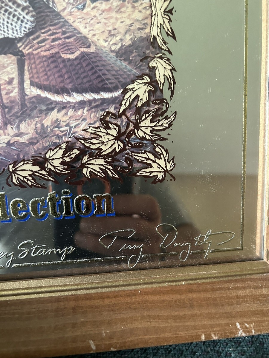 Vintage 1989 Pabst Blue Ribbon PBR Bar Mirror Turkey Vintage 1989 Pabst Blue Ribbon PBR Bar Mirror Turkey