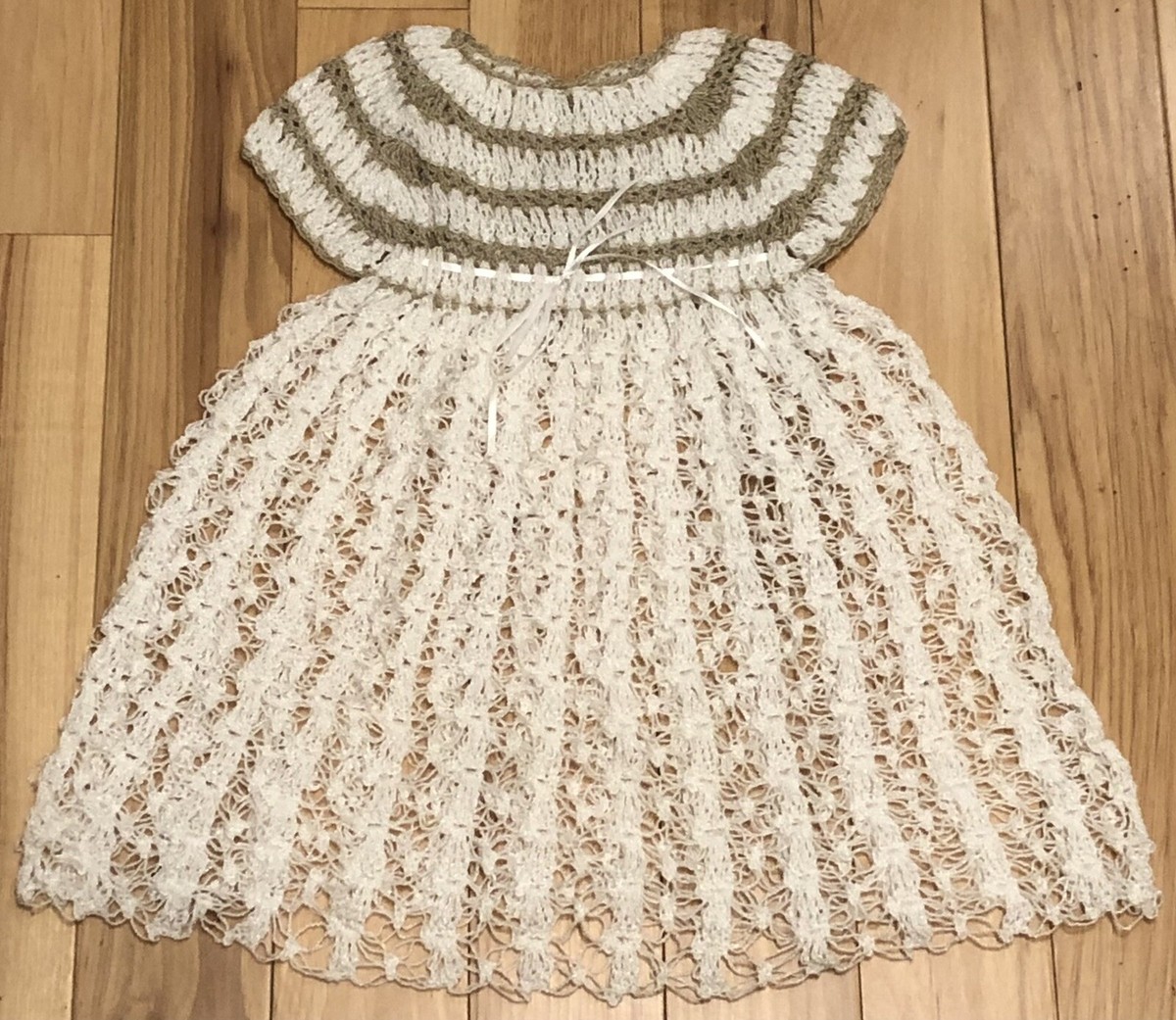 brown dress 12 months Brown Pearl Knit Dress 2T