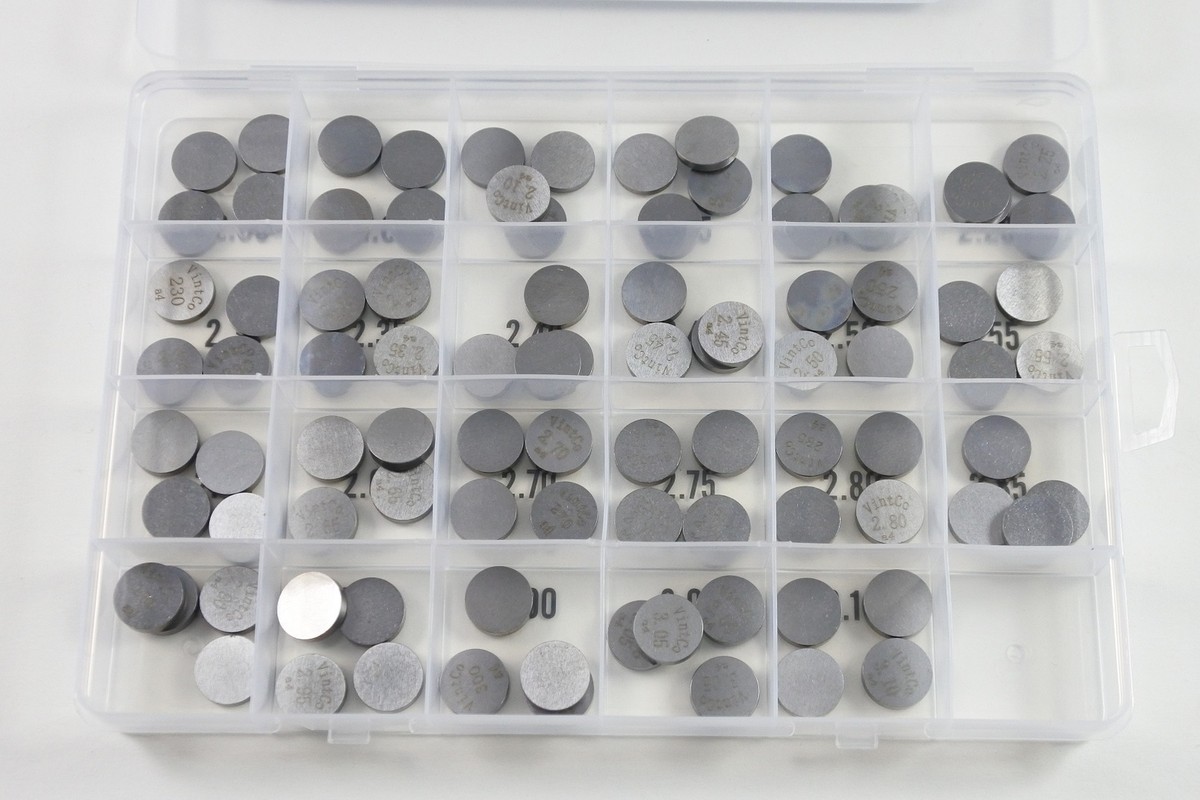 13mm Valve Shim Kit 4pcs of each size 2.00mm-3.10mm in 0.05mm