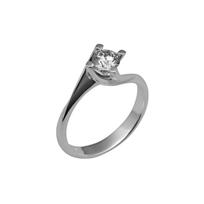 Valentin Solitär Ring mit Brillant 0,65 ct.