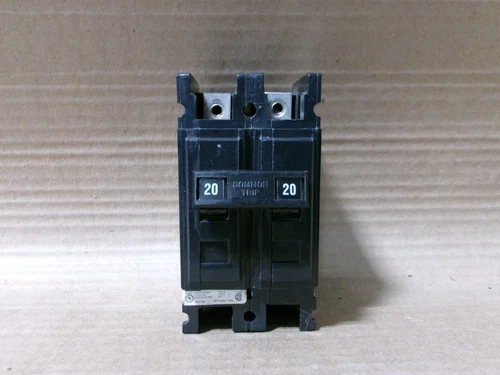 Westinghouse/ Cutler Hammer QC QC2020H 2 Pole 20 amp 120/240v Circuit Breaker