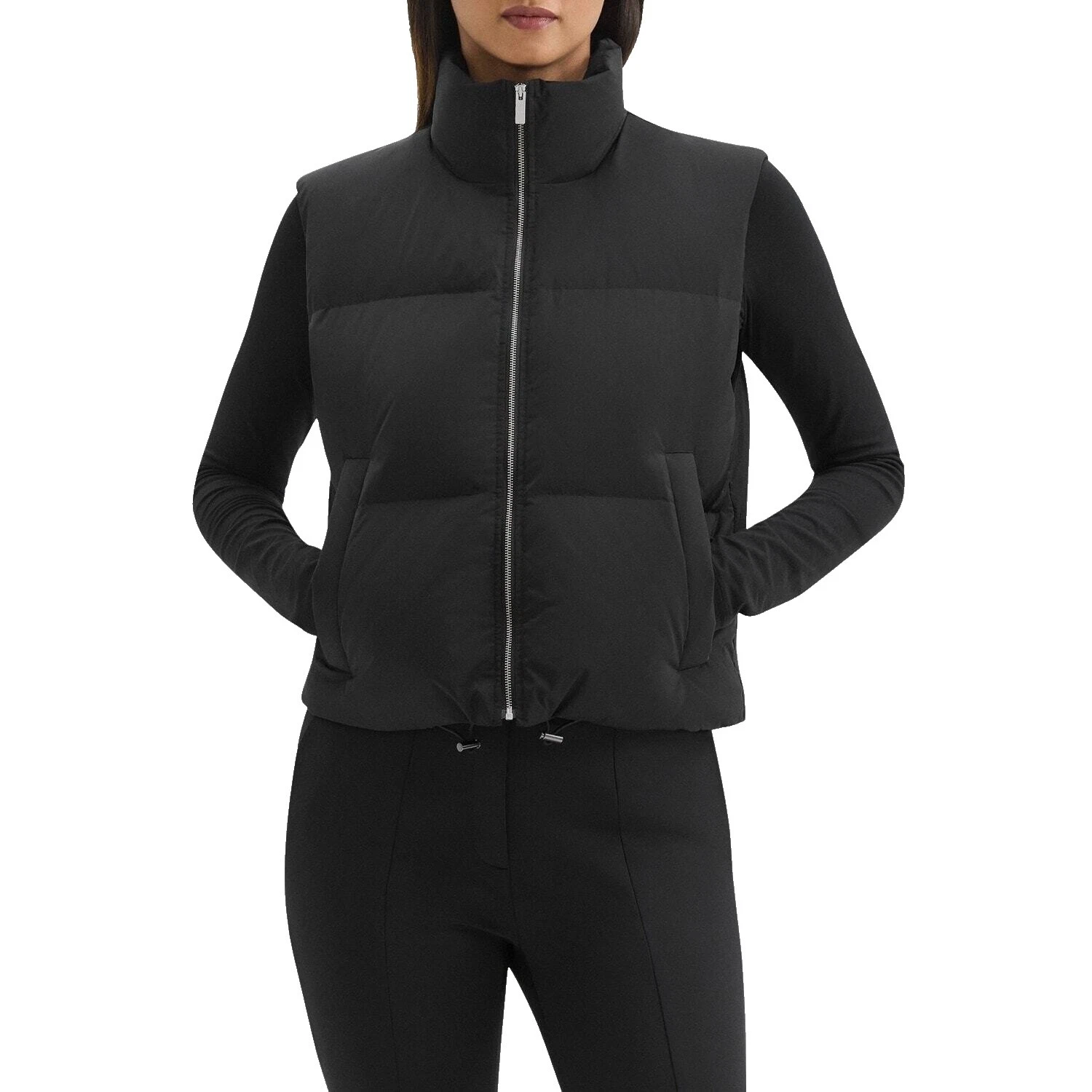 理论纯色背心女