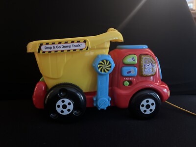 VTech Drop and Go Dump Truck Colors, Numbers, Sounds & Phrases 