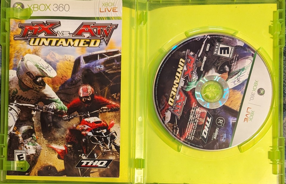 Mx Vs ATV Untamed Racing - (Microsoft Xbox 360) Tested Complete