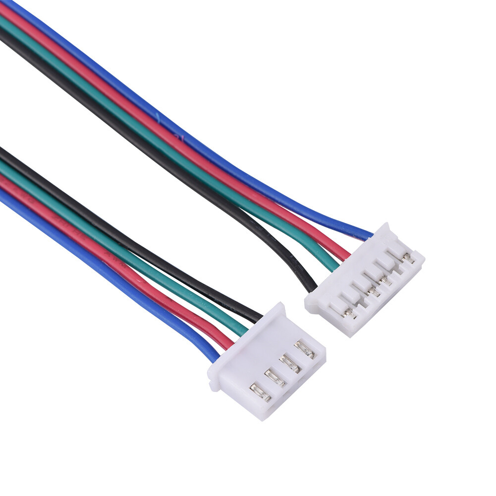 Jopto 5 Stuks Stepper Motor Kabel – 1 Meter – 4-pin – Voor NEMA17, 3D Printers & CNC Machines – Bipolair – Met 2 Connectoren 5 miniatura