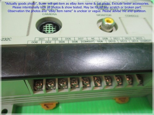 OMRON F180-C10, VISION MATE Controller come foto, sn:1479, lφo - Foto 10 di 12