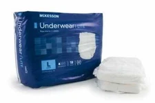 McKesson Classic Adult Absorbent Underwear, Pull On, Large, Case of 72