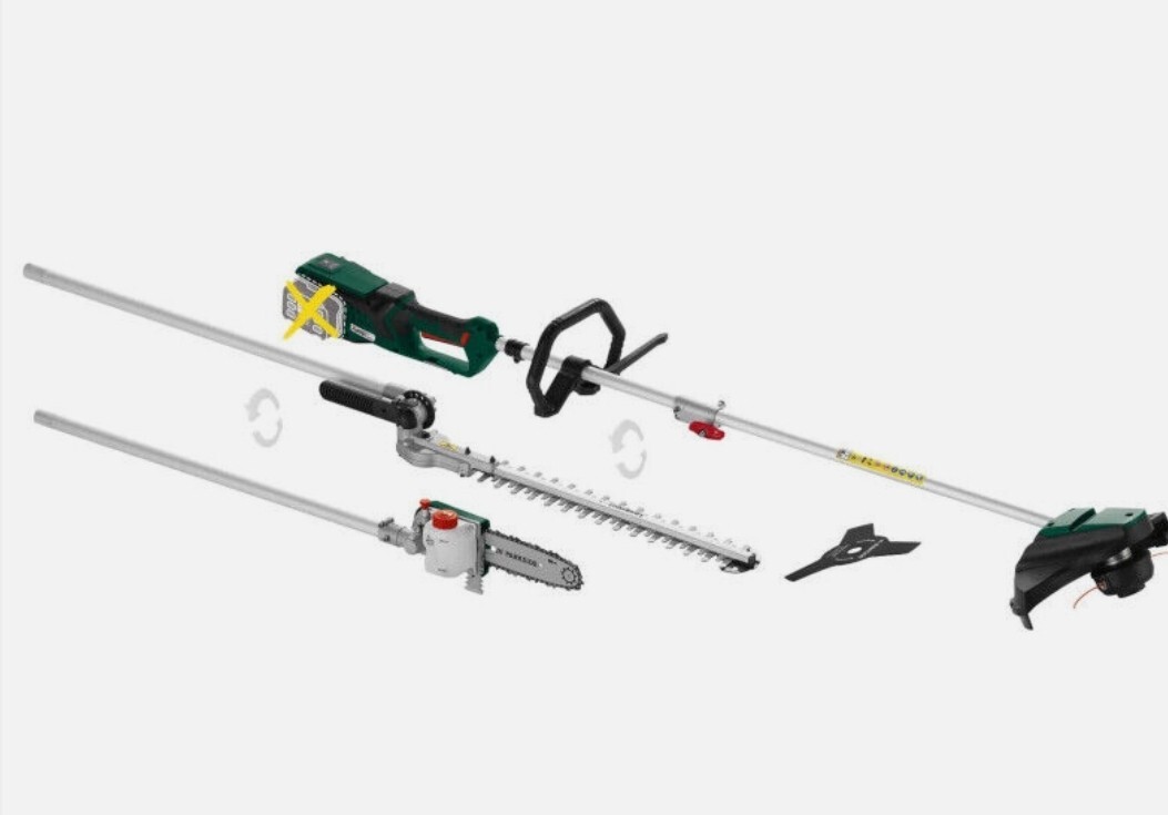 PARKSIDE PGKGA 40V GartenKombigerätHeckenschere Hochentaster OHNE