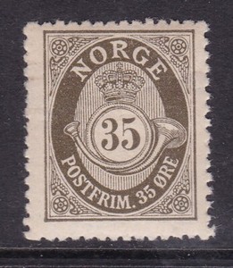 NORWAY^^^^^1910   sc#91   RARER  MNH  CLASSIC     VF++ @xxx xxxxrum930nor31