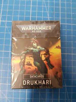 Warhammer 40K - Datacards- Drukhari (Englisch)