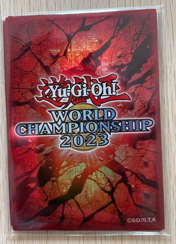 未開封　遊戯王　WCS 2023 スリーブ 青 セット 100枚入り 遊戯王 wcs 2023 青 スリーブ 100枚 中古 - メルカリ