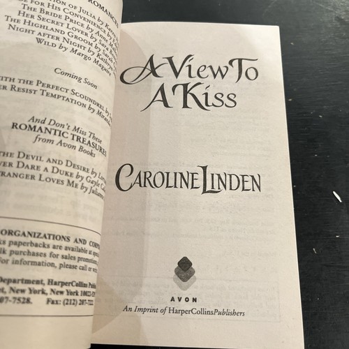 A View To A Kiss/For Your Arms Only Caroline Linden Lot 2 1st Ed 1st Print PB - Picture 8 of 13