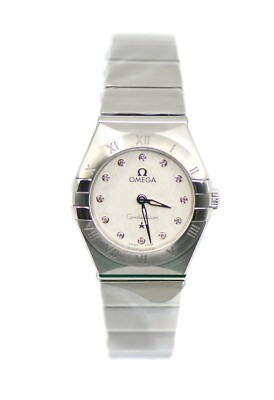 Omega Constellation Diamond Stainless Steel Watch 131.10.25.60.52.001