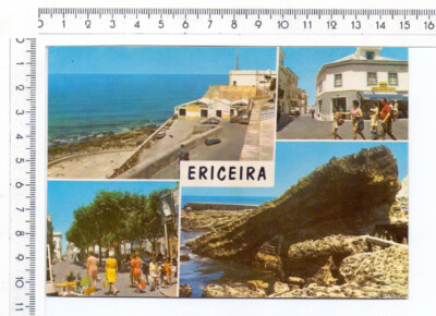 Postcard Portugal Ericeira used without stamp - (P17)
