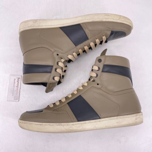 Saint Laurent Signature Court Classic "NEW KHAKI" - Size 11 - 418026 cn440 296.. - Picture 2 of 9