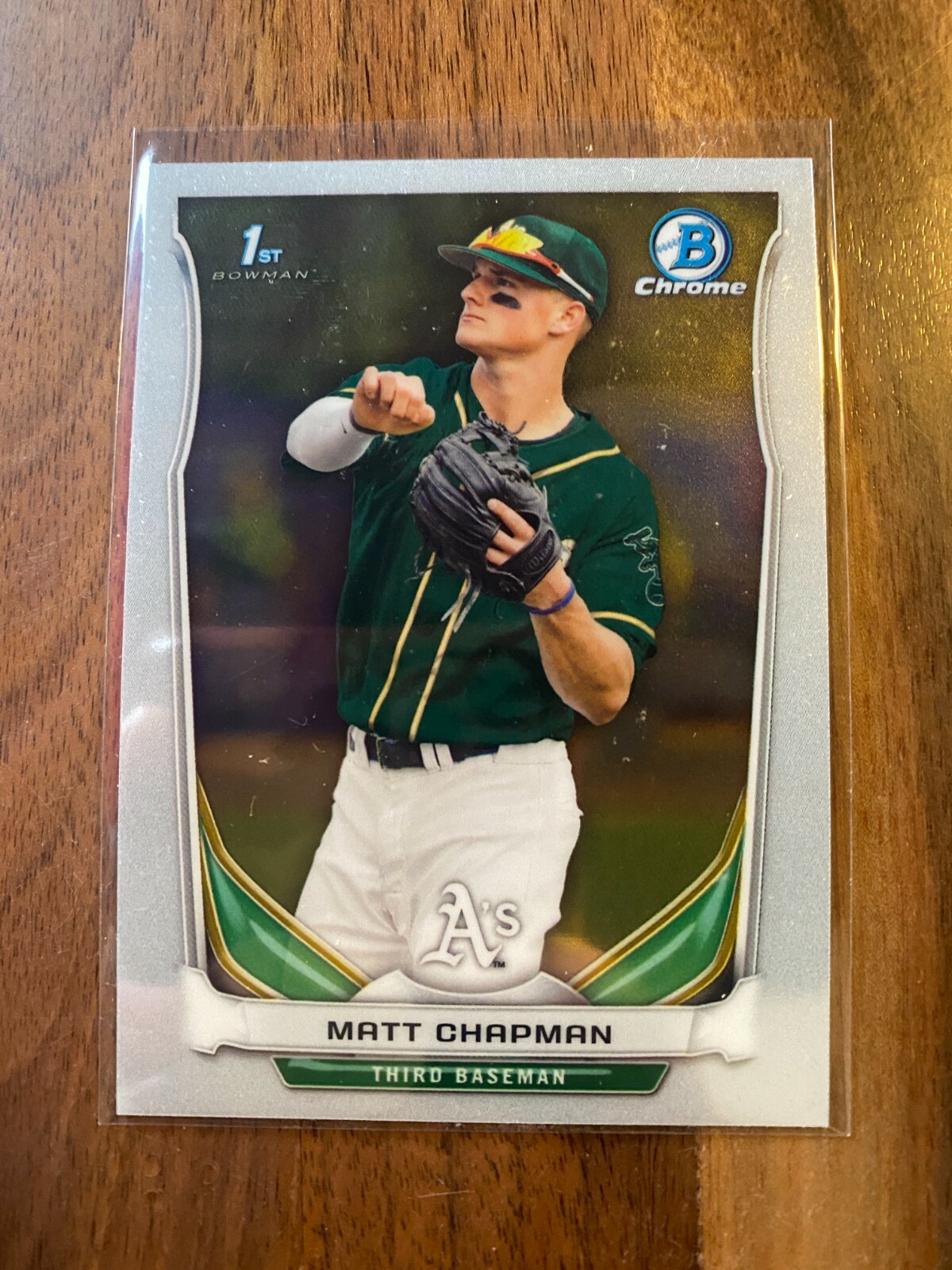 A57,476 - 2014 Bowman Chrome Draft #CDP21 Matt Chapman