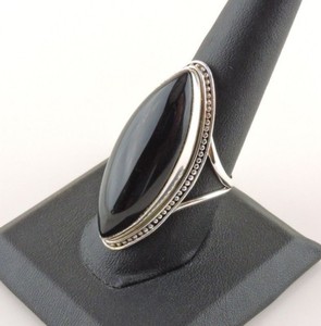 Sterling-Silver-32-ct-Marquise-Black-Onyx-Ring
