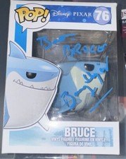 Barry Humphries / Dame Edna signed Autographed BRUCE Funko Pop￼ finding  Nemo