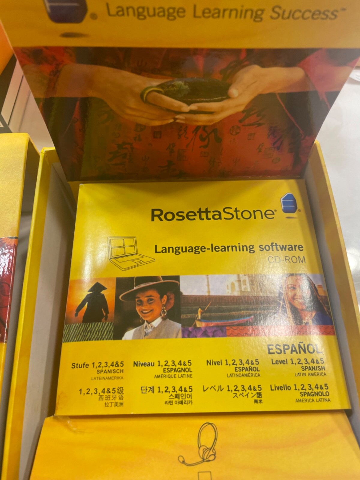 Rosetta Stone Spanish (Latin America) Level 1-5 Set 794678309045 | eBay