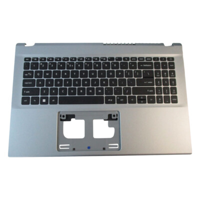 Acer Aspire A315-59 Silver Palmrest w/ Keyboard 6B.K6SN2.001