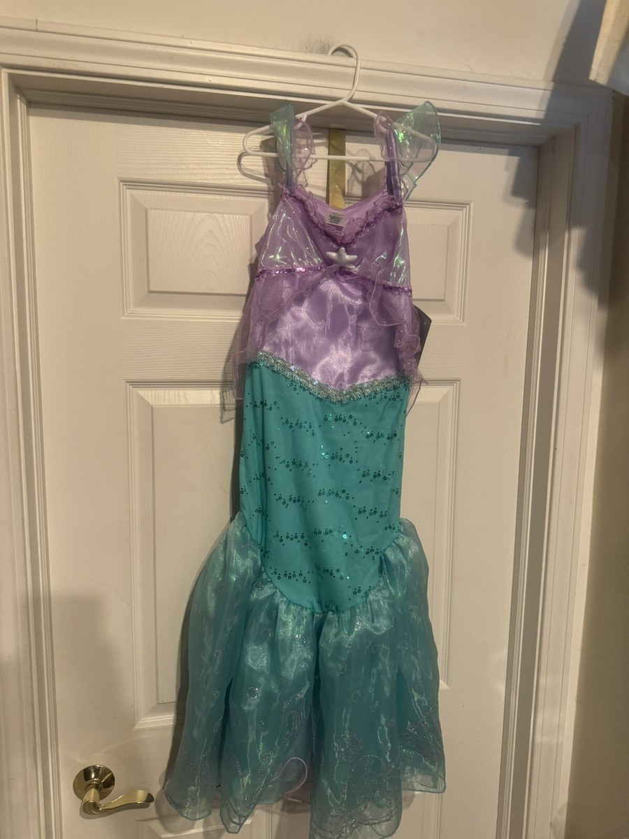 NWT Disney Store Ariel The Little Mermaid Costume Child Size Large