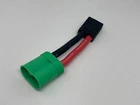 COMPATIBLE with TRAXXAS FEMALE TO MALE CASTLE 6.5MM TO BATTERY ADAPTER CONNECTOR