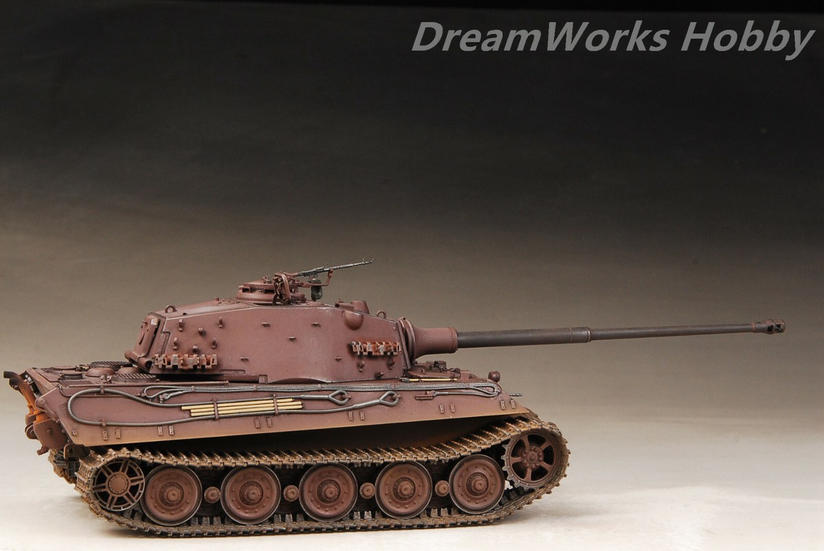 Award Winner Built HB 1/35 King Tiger Last Production July 1945 +