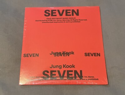 BTS Jung Kook - Seven CD Brand New Factory Sealed Jungkook | eBay