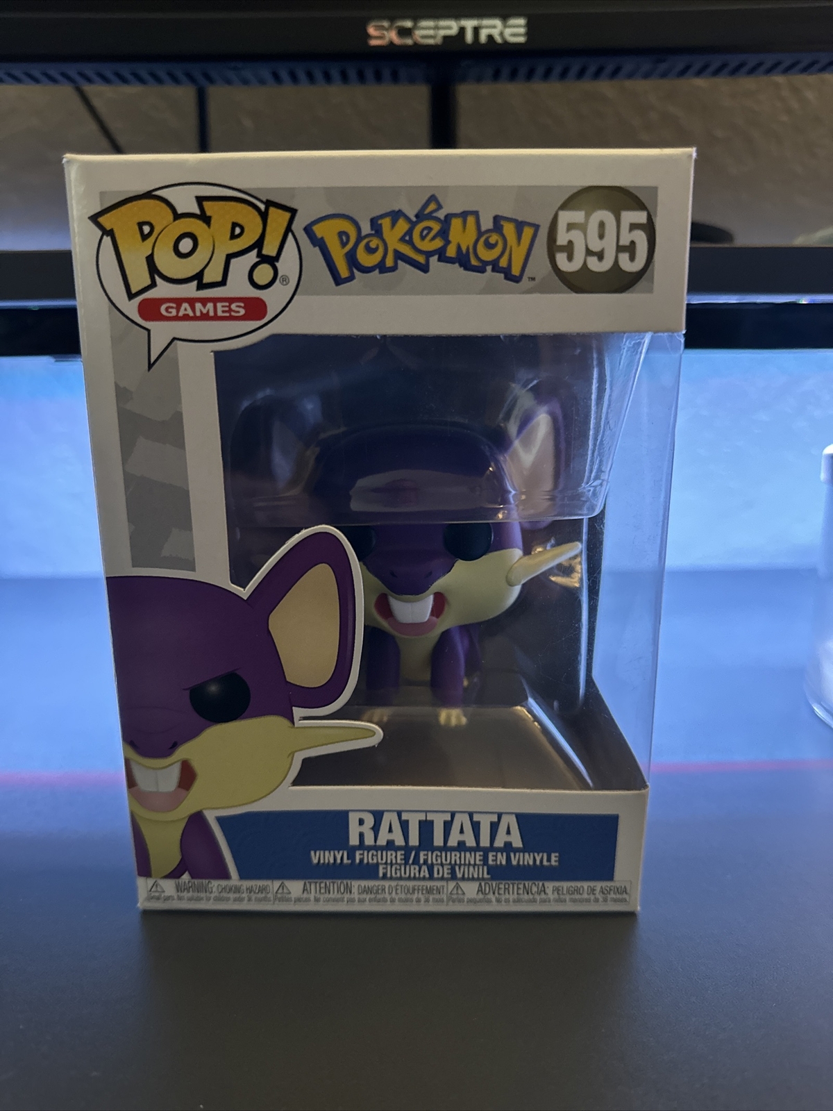 Funko Pop! Animation: Pokemon - Rattata Vinyl Figure 595