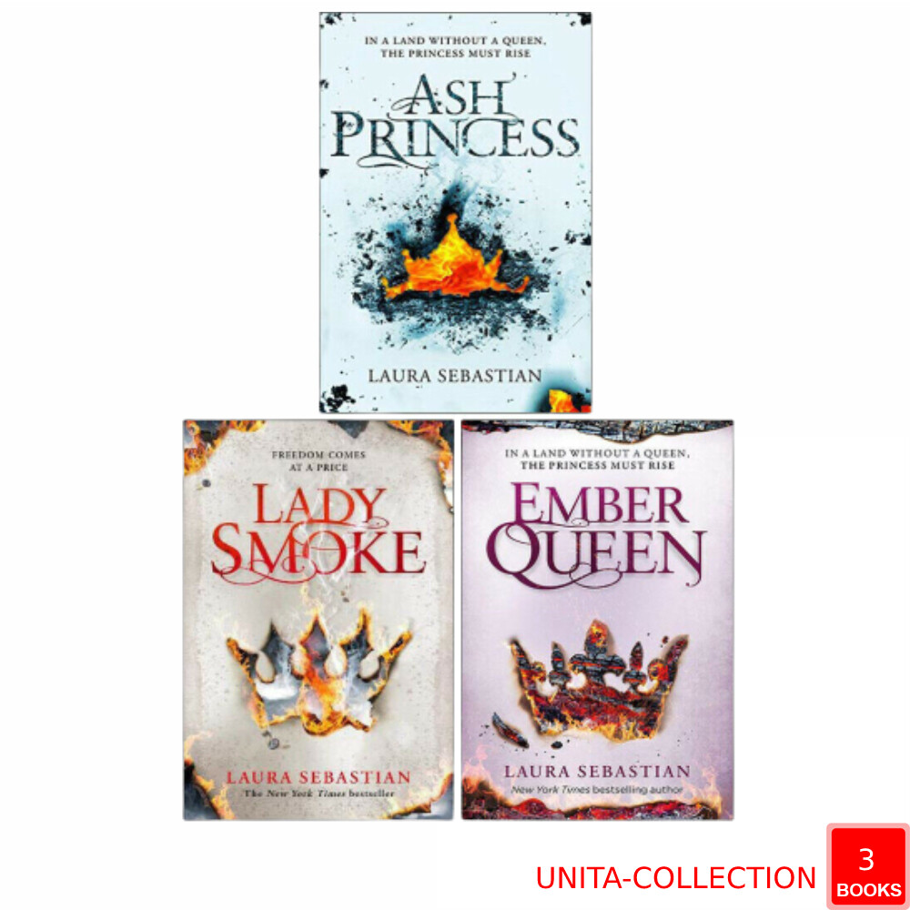 The Ash Princess Trilogy By Laura Sebastian 3 Books Collection Set Paperback NEW