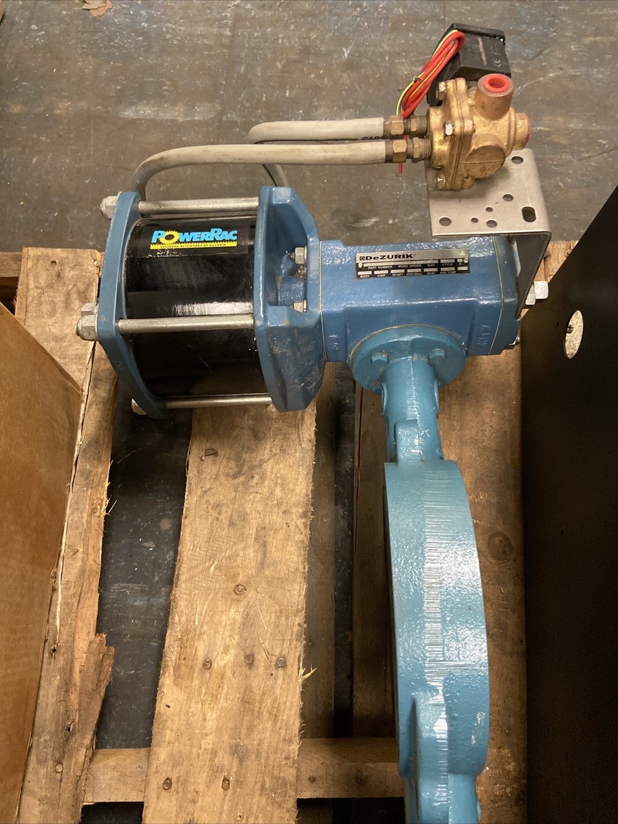 Dezurik,9407459,6 INCH Butterfly Valve with PowerPac