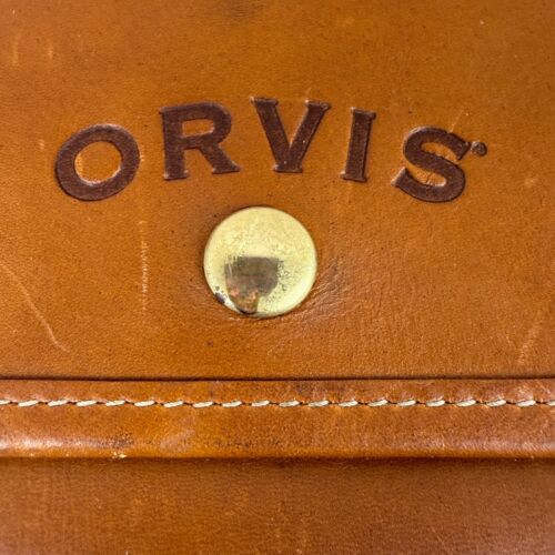 Orvis Galco Travel Map Road Atlas Leather Case with Magnifying Glass Made in USA - Picture 7 of 13