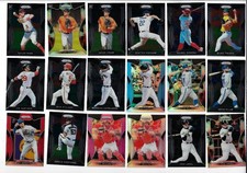 2019 PANINI PRIZM BASEBALL LOT OF 121 TIER 1 CARDS INCL 21 ROOKIES & 44 PRIZMS