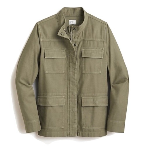 J.Crew Garment Dyed Military Green 