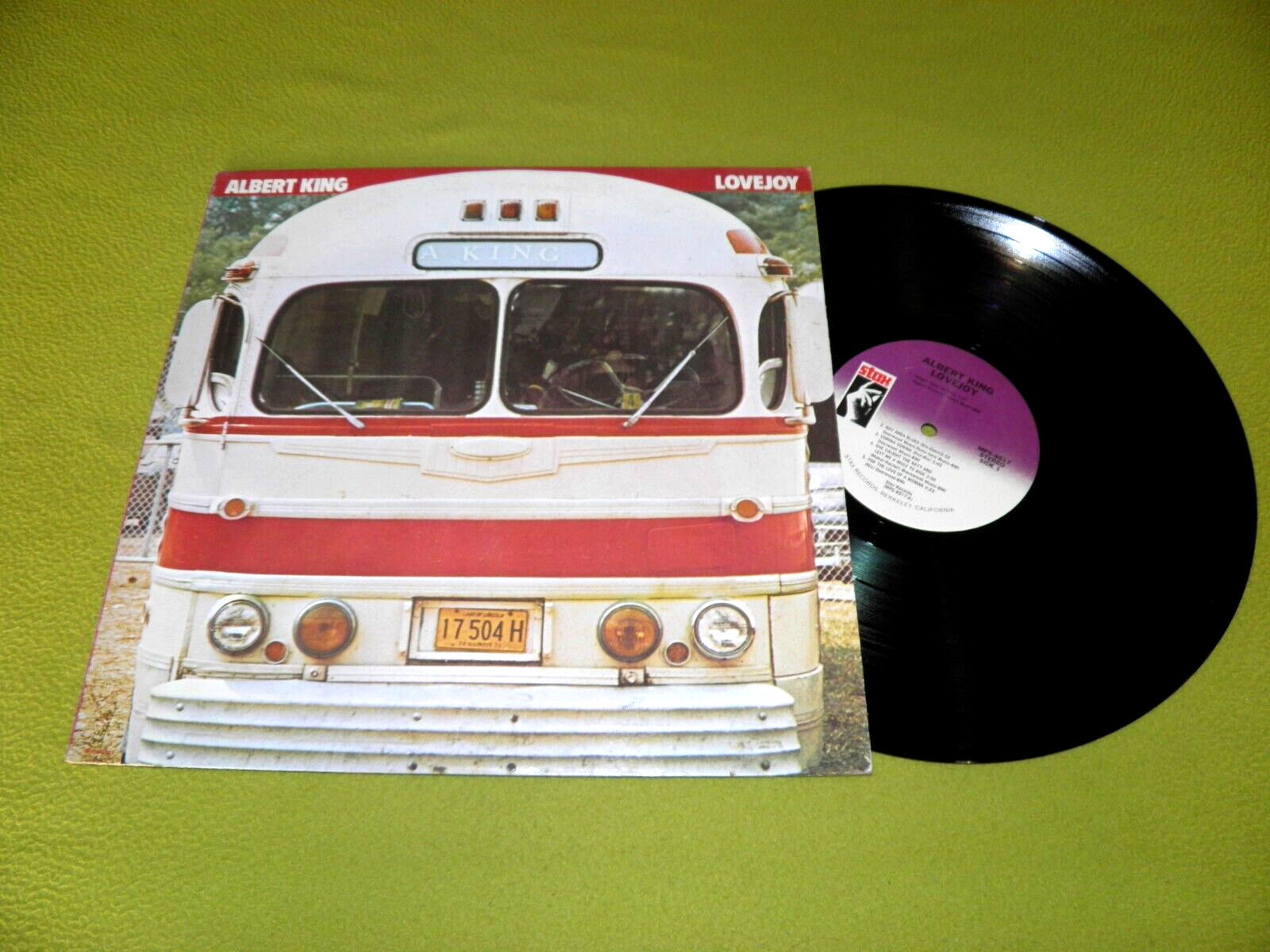 Albert King - Lovejoy RARE 1982 USA Stax LP Remastered Electric Blues Soul Funk