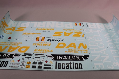 DB079 HELLER HUMBROL 80771 Maquette 1/24 Remorque camion Semi trailer Panalpina - Picture 13 of 23