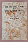 One Hundred Poems From One Hundred Poets by H H Honda, Paperback, 1956