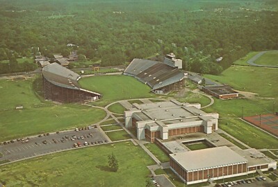 Scarce East Carolina Pirates Dowdy Ficklen Stadium & Minges Coliseum Postcard