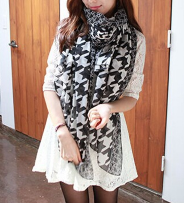 ladies black shawl wrap