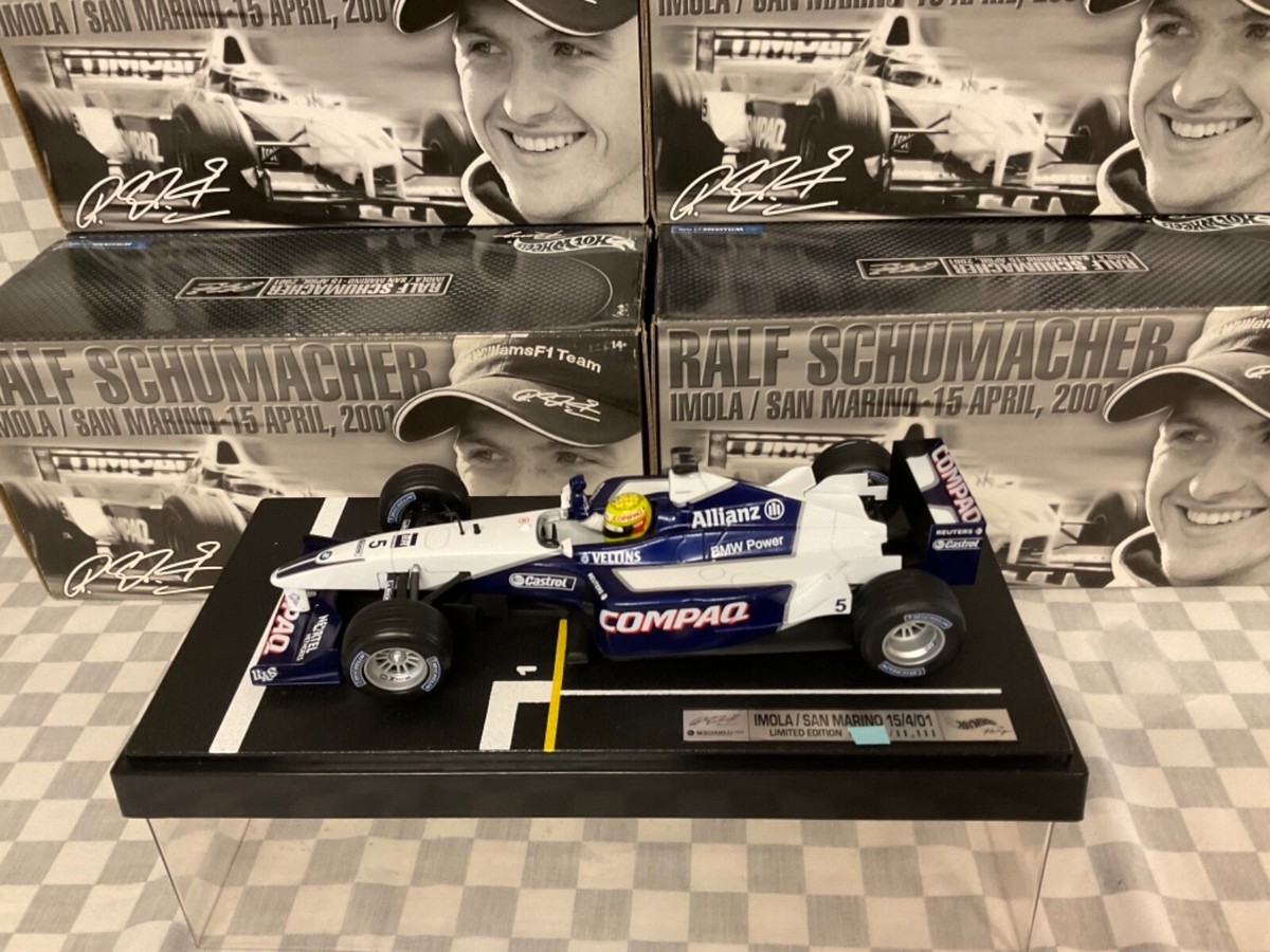 WILLIAMS ウィリアムズ F1 BMW FW23 モントーヤ 1/18 美品】1/18ウィリアムズBMW FW23ケース付き F1ミニカー