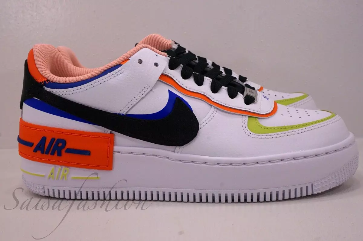 Air force 1 hotsell low white black orange
