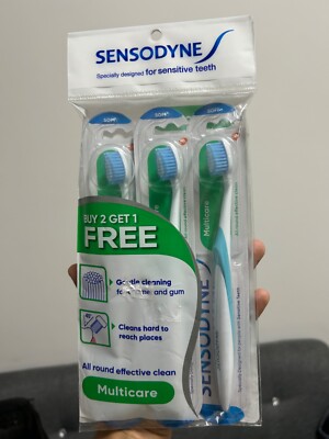 sensodyne toothbrush multicare - specially designed for sensitive teeth