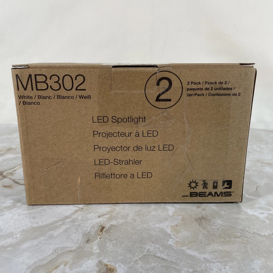 Mr. Beams MB302 Wireless LED Mini Spotlight With Motion Sensor And Photocell - Image 4 of 4