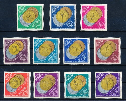 LS42214 Olympische Spiele Panama feines Lot postfrisch