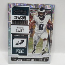 2023 Panini Contenders Football Mojo DAndre Swift Eagles 78
