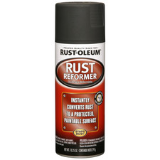 Rust-Oleum Stops Rust Converter Rust Reformer Spray 10.25 oz Flat Black Finish