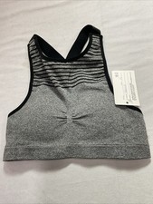 Women s Dark Gray Color Racerback Bra Size M