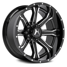 Hartes Metal YSM-711 STRIKE Wheel 22x10 (-18, 5x127, 78.1) Black Single Rim